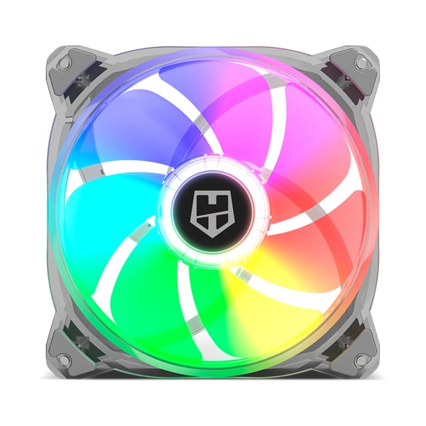 Miniatyrbillede 6 af 6: NOX Hummer X140-FAN Computerkabinet Ventilator 14 cm Gennemsigtig 1 stk