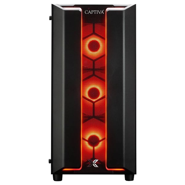 CAPTIVA PC Ultimate Gaming R90-672 (Ryzen 9 9900X/RTX5090 32GB GDDR7/SSD 2TB/32GB/WLAN/w/o OS) AMD Ryzen™ 9 DDR5-SDRAM NVIDIA GeForce RTX 5090 Sort
