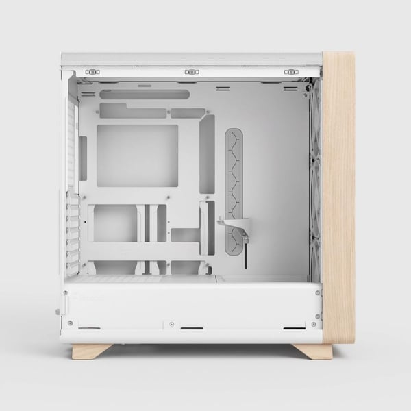 Fractal Design Summit Chalk White TG Clear Tint Midi Tower Hvid