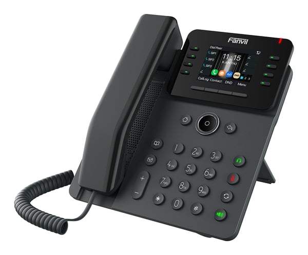 Fanvil V62G IP-telefon Sort 12 Linier LCD
