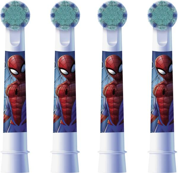 Miniatyrbillede 1 af 2: Oral-B Børstehoveder Kids Spiderman 4 stk.