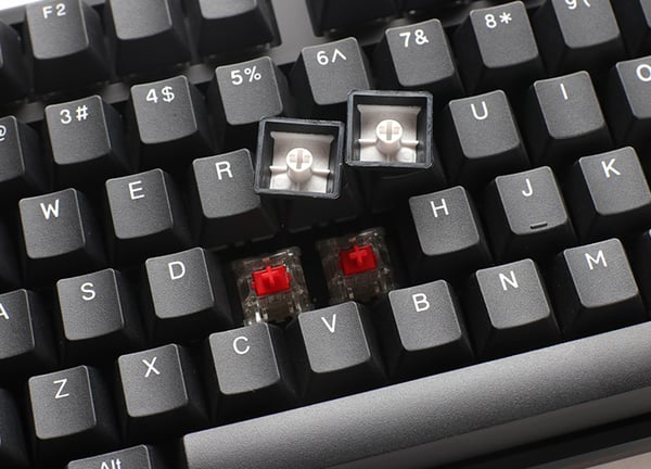 Ducky Origin Phantom Black tastatur Universel USB QWERTY Engelsk Sort