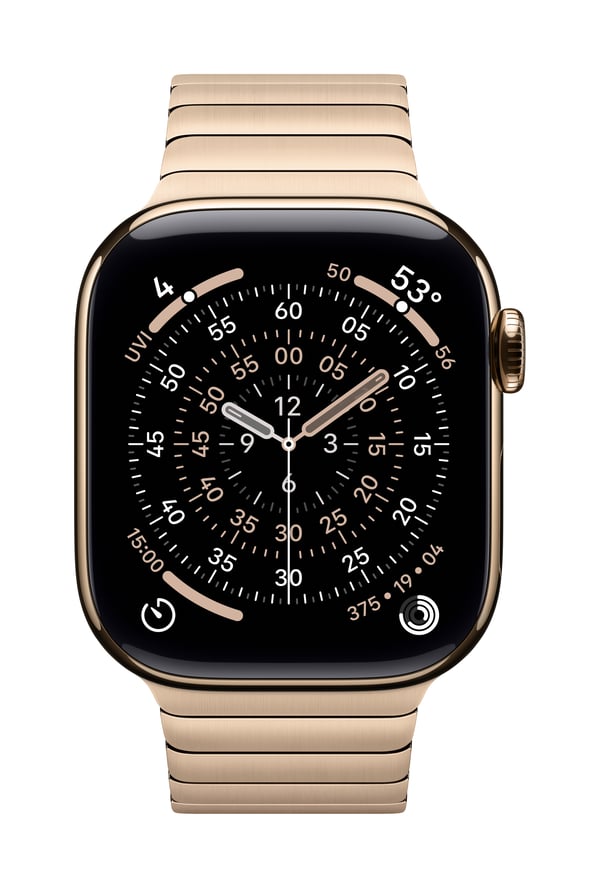 Apple MXMC3ZM/A Smart bærbart (wearable) tilbehør Band Guld Rustfrit stål