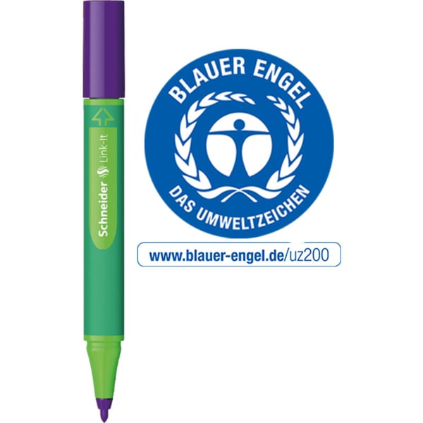 Miniatyrbillede 3 af 3: Schneider Schreibgeräte Link-It 1.0 filtpen