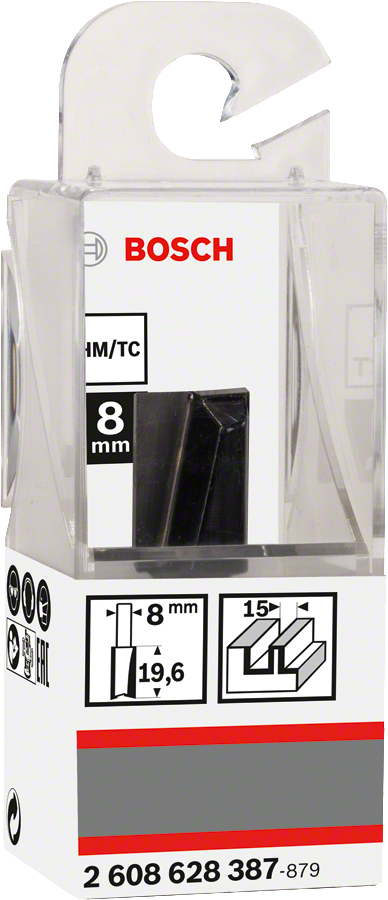 Miniatyrbild 2 av 2: Bosch 2 608 628 387 fräsar Rakfräs 1 styck