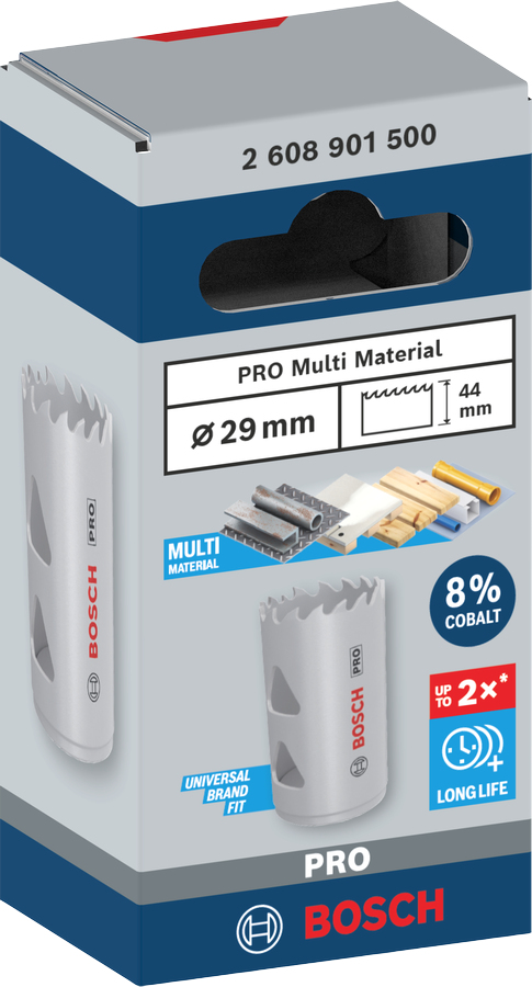 Miniatyrbillede 9 af 10: Bosch PRO Multi Material hulsav Boremaskine 1 stk