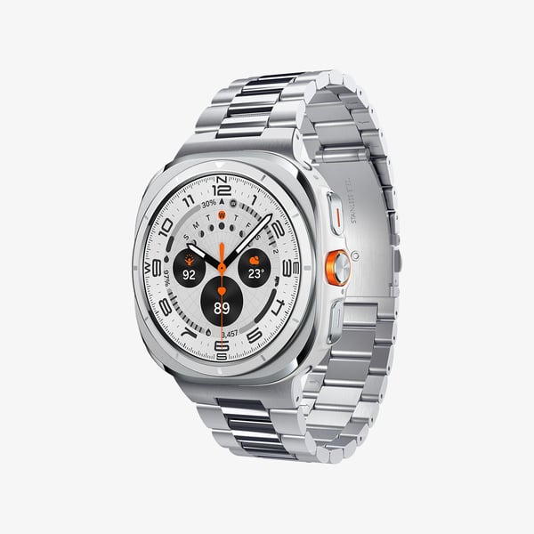 Spigen Modern Fit 316L Band Sølv Rustfrit stål
