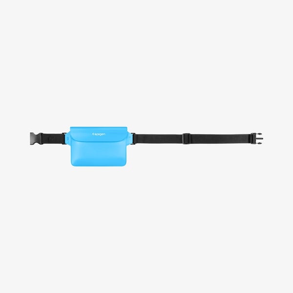 Spigen AquaShield mavetaske Polyvinylchlorid (PVC), Termoplastisk polyurethan (TPU) Blå