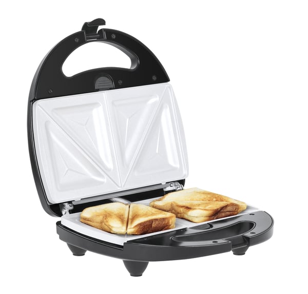 Teesa TSA3221 sandwichtoaster 800 W Sort, Rustfrit stål
