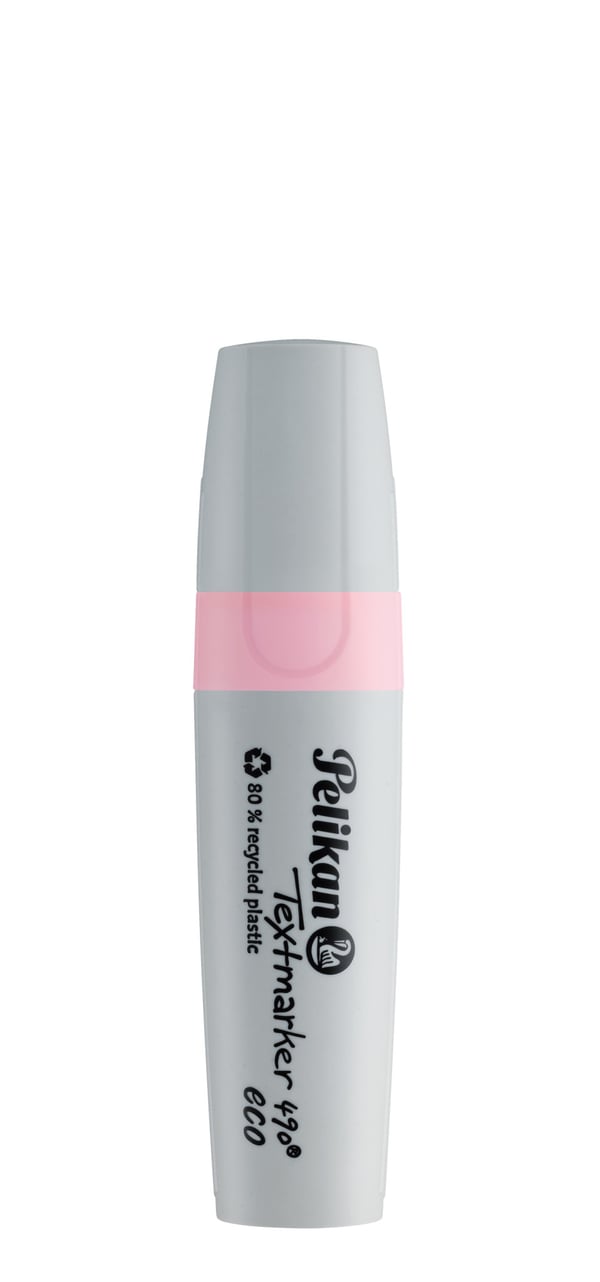 Pelikan Textmarker 490 eco speedmarker 10 stk Mejselspids Lyserød