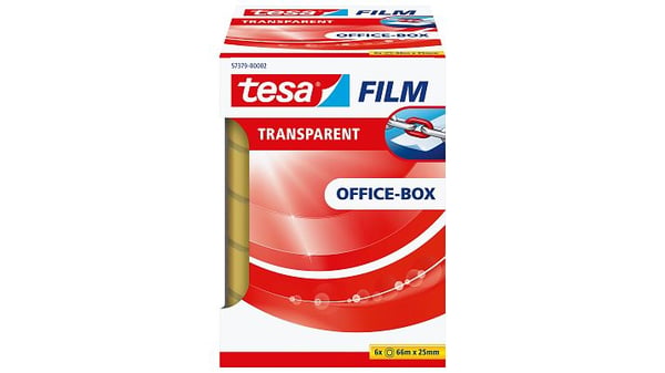 TESA 57379 66 m Transparent 6 styck