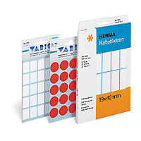 HERMA Multi-purpose labels ø 8mm white 540 pcs. liimaetiketti