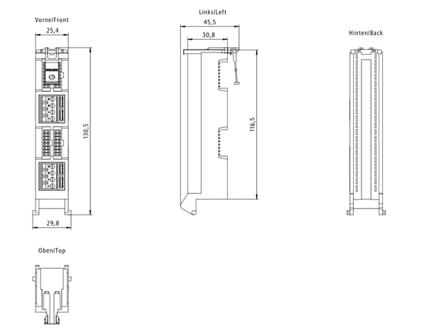 Siemens 6ES7921-5AB20-0AA0 6ES79215AB200AA0 SPS-Frontsteckmodul