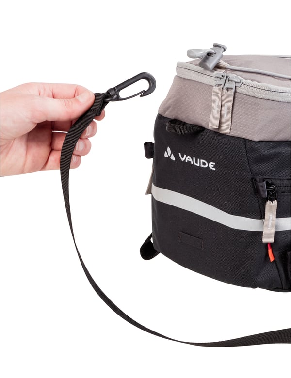 Miniatyrbillede 3 af 4: VAUDE Silkroad M Bagside Cykeltaske 7 L Polyamid Sort