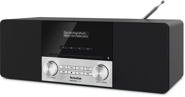 Pikkukuva 2 / 4: TechniSat DIGITRADIO 3 ASA Musta, Hopea