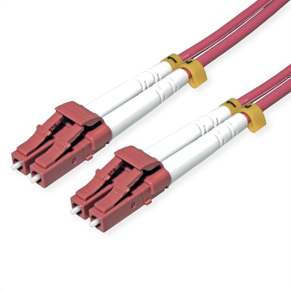 Miniatyrbillede 1 af 2: ROLINE 21158614 InfiniBand og fiberoptisk kabel 7 m 2x LC Violet