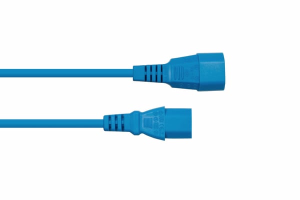 Pikkukuva 2 / 3: Kabelmeister SK1430-B050 virtajohto Sininen 5 m IEC C14 C13 liitin