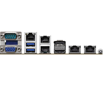 Miniatyrbillede 3 af 4: Asrock W680D4U-2L2T/G5 bundkort Intel W680 LGA 1700 micro ATX