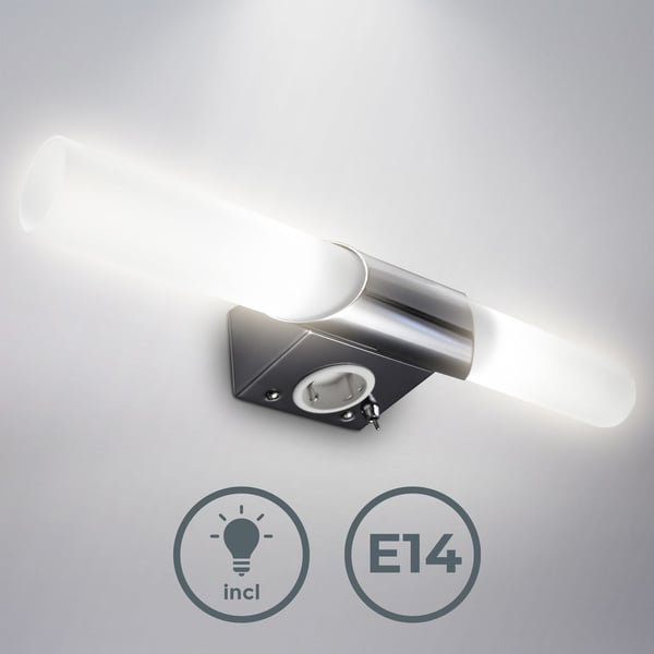 Miniatyrbild 12 av 13: B.K.Licht BKL1021 vägglampor E14 LED