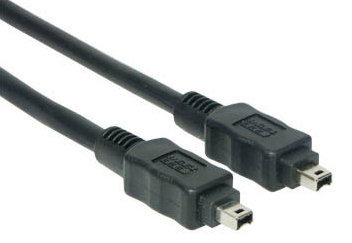 Alcasa 2m 2xIEEE1394a 4-p Sort