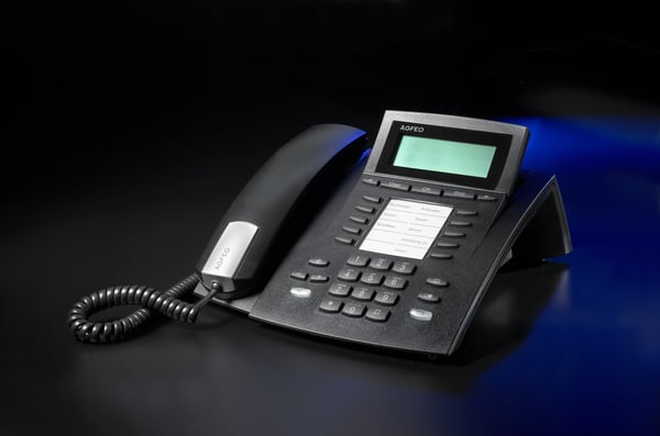 AGFEO ST 22 IP-telefoner Svart 2 linjer