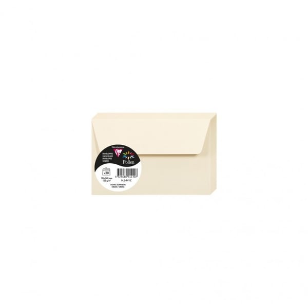 Clairefontaine 5441C kuvert Elfenben 20 styck