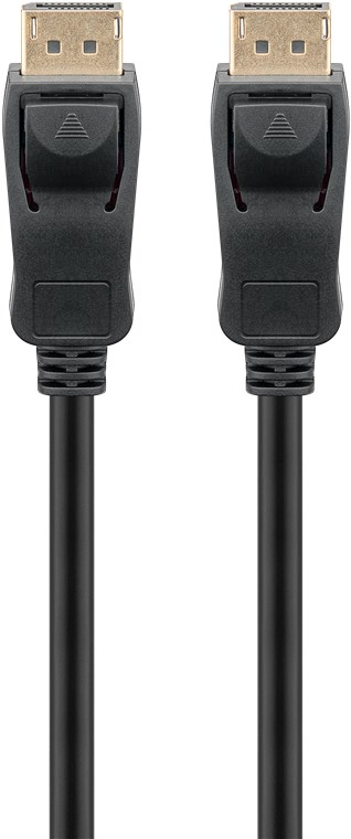 Goobay 64849 DisplayPort kabel 1 m Sort