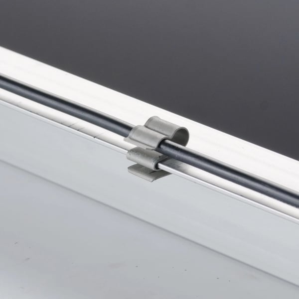 Miniatyrbillede 8 af 8: Solcelleinstallationsklemme, 1,5–2 mm bjælkeflange, Ø 5–7 mm 187781