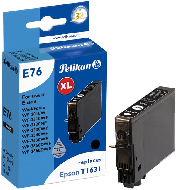 Pelikan E76 blækpatron Sort