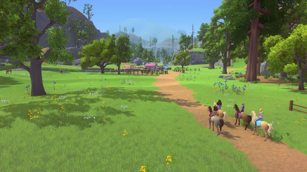 Pikkukuva 1 / 11: Outright Games Barbie: Horse Trails Vakio PlayStation 5