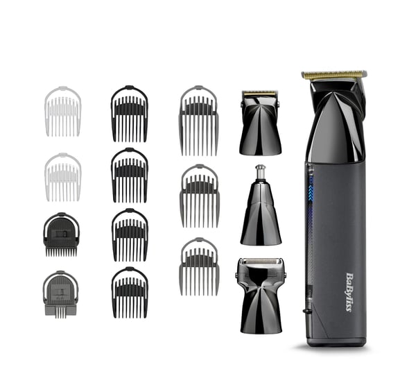 Miniatyrbild 5 av 9: BaByliss MT991E skägg/hår trimmer Svart Litium-Ion (Li-Ion)