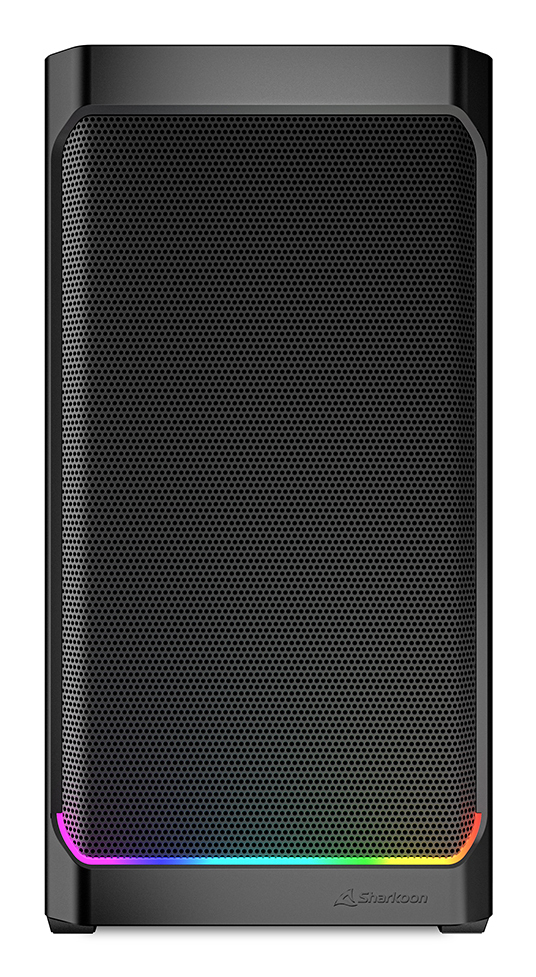 Sharkoon MK4W RGB Strip Micro Tower Musta