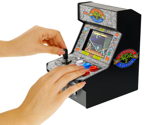 Miniatyrbillede 3 af 3: My Arcade Street fighter 2