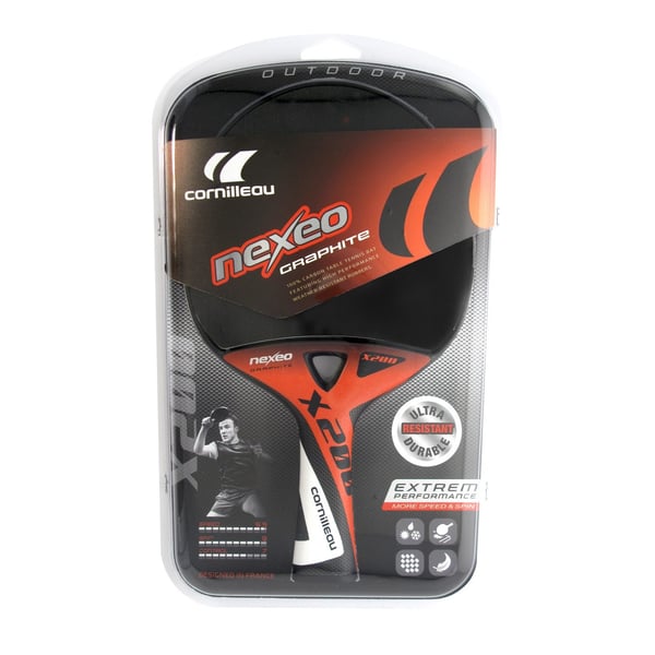 Pikkukuva 4 / 8: Cornilleau Nexeo X200 pöytätennispöytä Musta, Oranssi