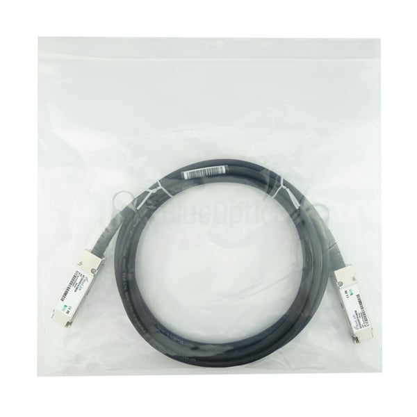 BlueOptics MC2206130-00A-BL InfiniBand og fiberoptisk kabel QSFP Sort
