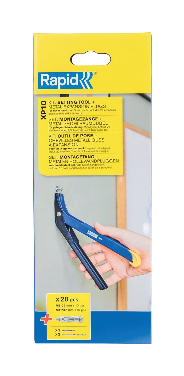 Rapid Startsæt XP10 Montagetang med ekspansionsankre