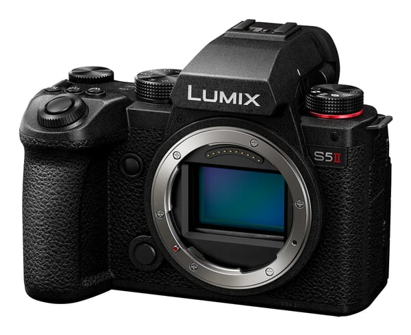 Panasonic Lumix S5II MILC-hus 24,2 MP CMOS 12000 x 8000 pixlar Svart