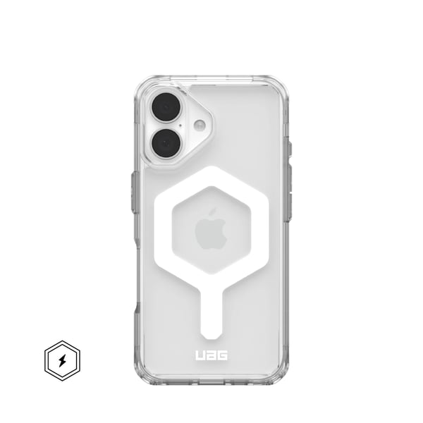 Urban Armor Gear Plyo mobiltelefon etui 15,5 cm (6.1") Cover Transparent, Hvid