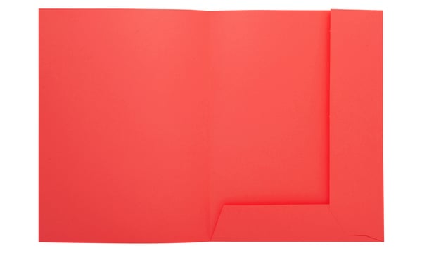 Exacompta 335008E mappar Kartong Röd A4