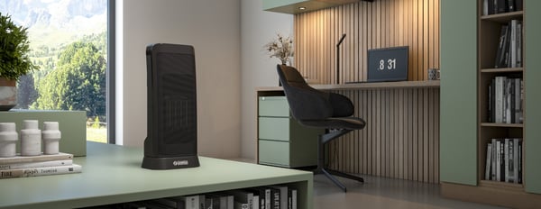 Olimpia Splendid Caldo Trendy ST inomhus Svart 2000 W Elektrisk värmefläkt