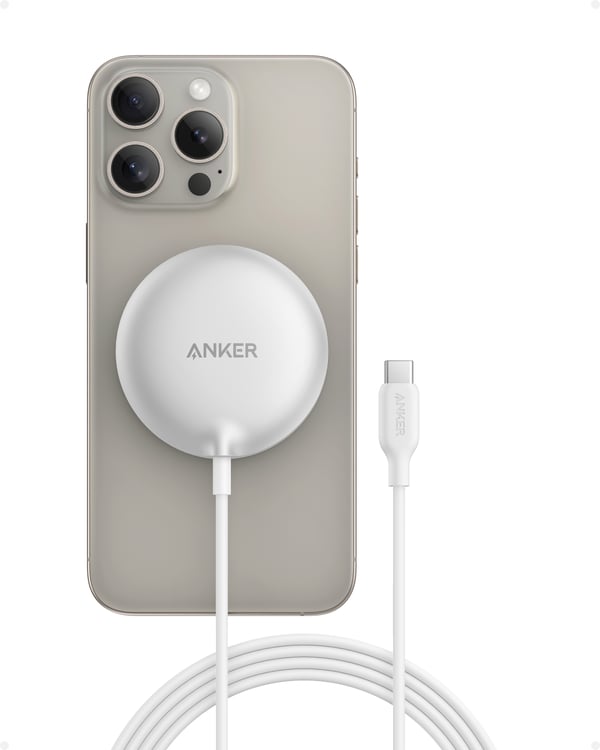 Anker MagGo 10000 mAh Trådløs opladning Hvid