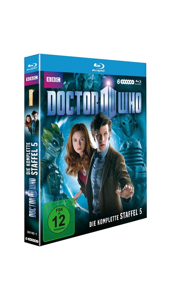 Miniatyrbillede 3 af 7: polyband Doctor Who - season 5 Blu-ray Tysk, Engelsk