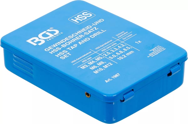BGS technic Thread cutting/HSS Drill Set