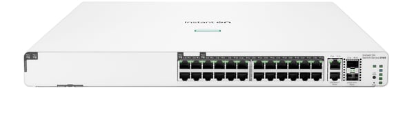 HPE Aruba Networking Networking Instant On Switch 20p Gigabit CL4 4p Gigabit CL6 PoE 2p 10GBT 2p SFP+ 370W 1960 Hallittu L2+ Gigabit Ethernet (10/100/1000) Power over Ethernet -tuki 1U Valkoinen