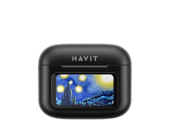 Havit TW956 (Black) Hovedtelefoner I ørerne Opkald/musik Bluetooth Sort