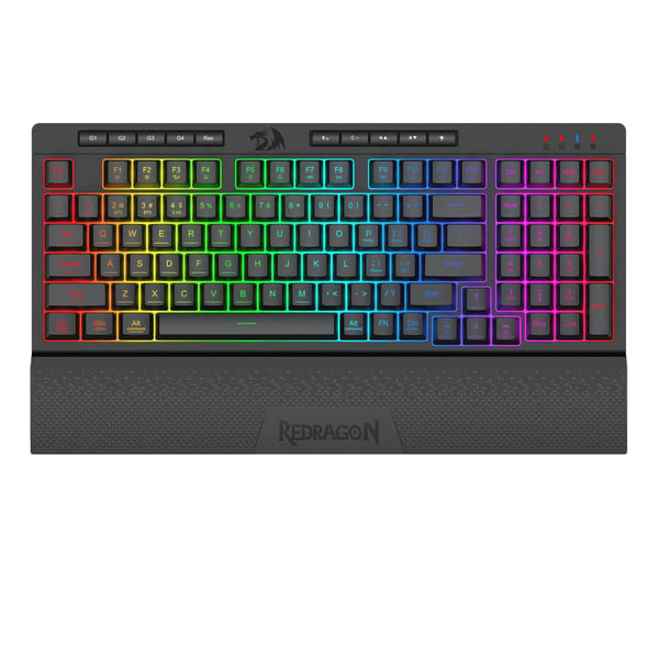 REDRAGON K515-RGB SHIVA 98 näppäimistö USB Musta