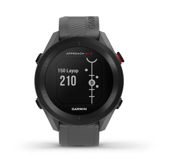 Garmin Approach S12 MIP 43 mm Digital 176 x 176 pixel Berøringsskærm Grå GPS (satellit)