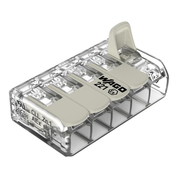Miniatyrbillede 3 af 4: Wago 221-685 termisk blok Transparent