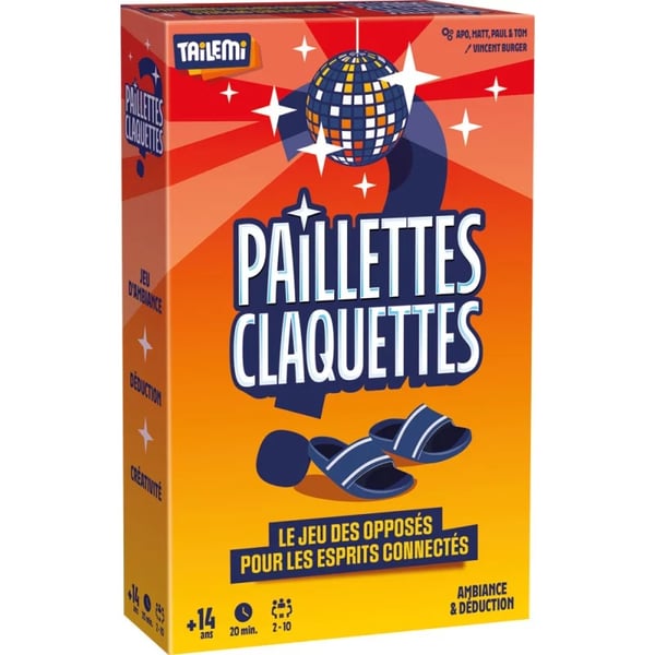 Pikkukuva 2 / 4: Gigamic PAILLETTES CLAQUETTES 20 min Korttipeli