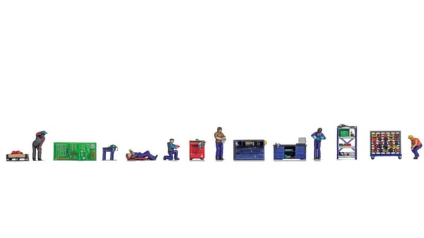 NOCH 35902 skalamodell dele og tilbehør Figurer